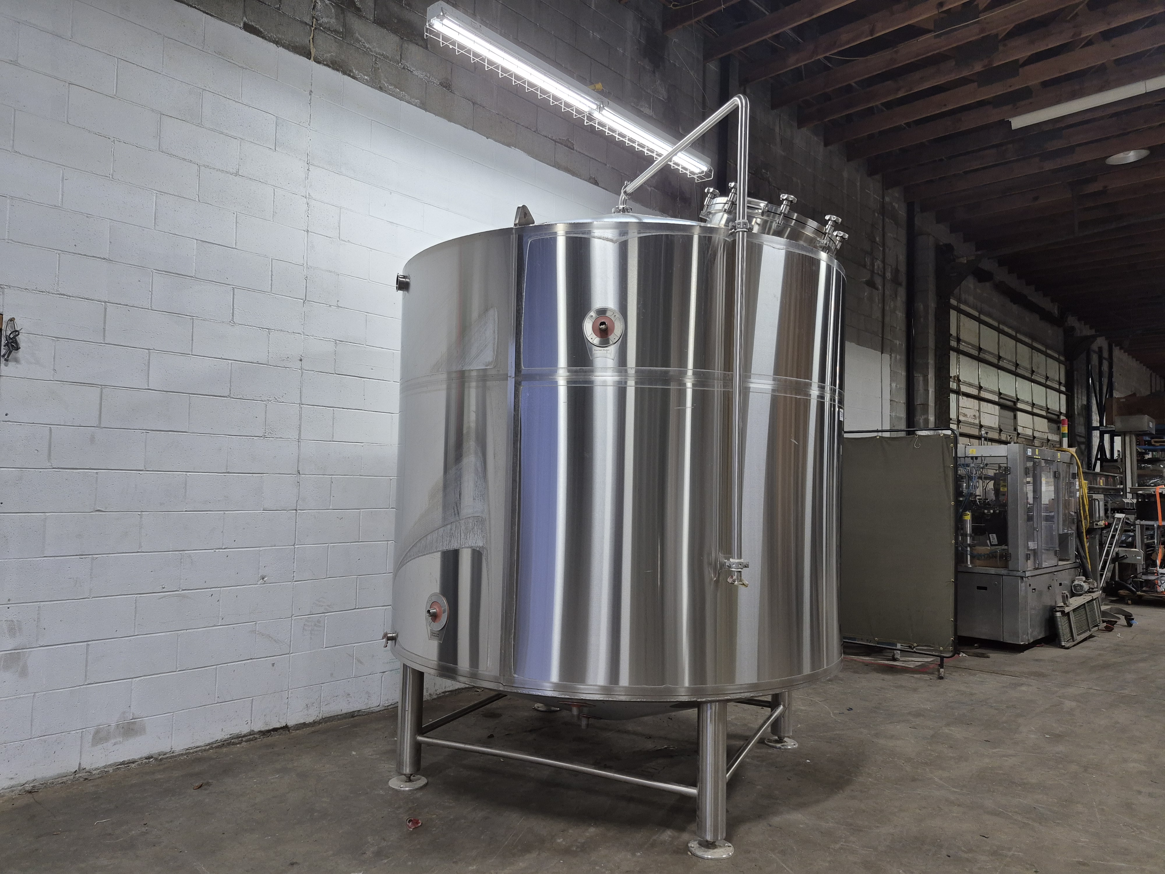 Used Sidmac 7000 Liter Jacketed Tank 