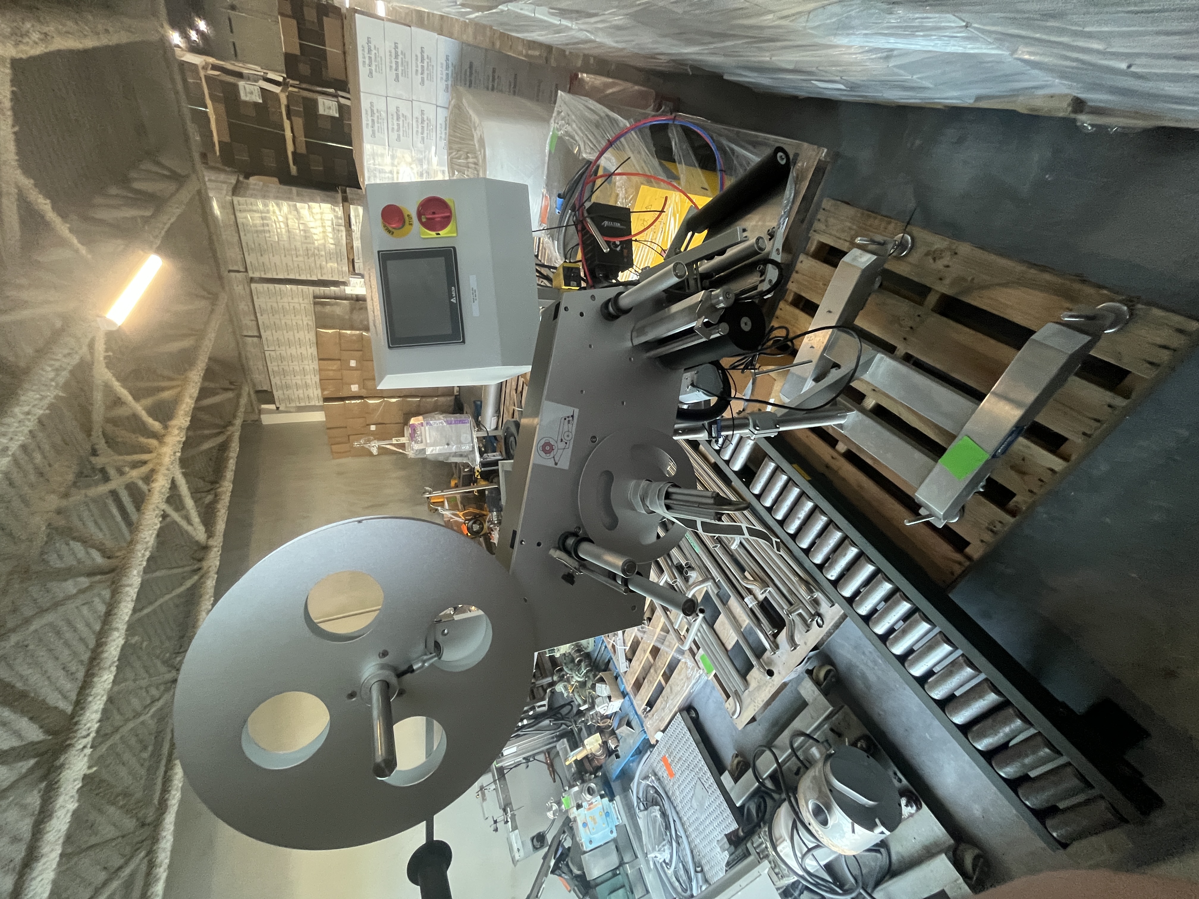 Used Accutek Tamper Evident Neck Bander Applicator