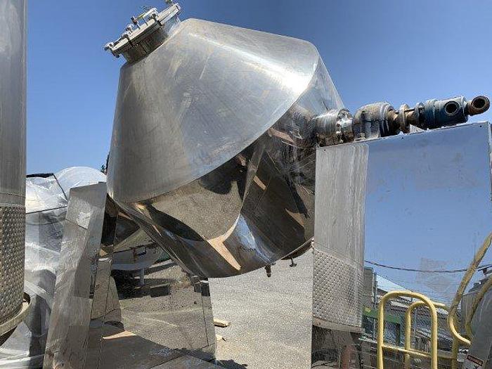 Used SZG-2000 Jacketed Rotary Vacuum Dryer