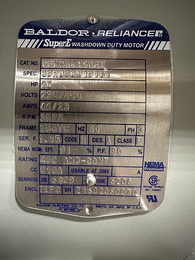 Used Fristam Powder Mixer 15-52