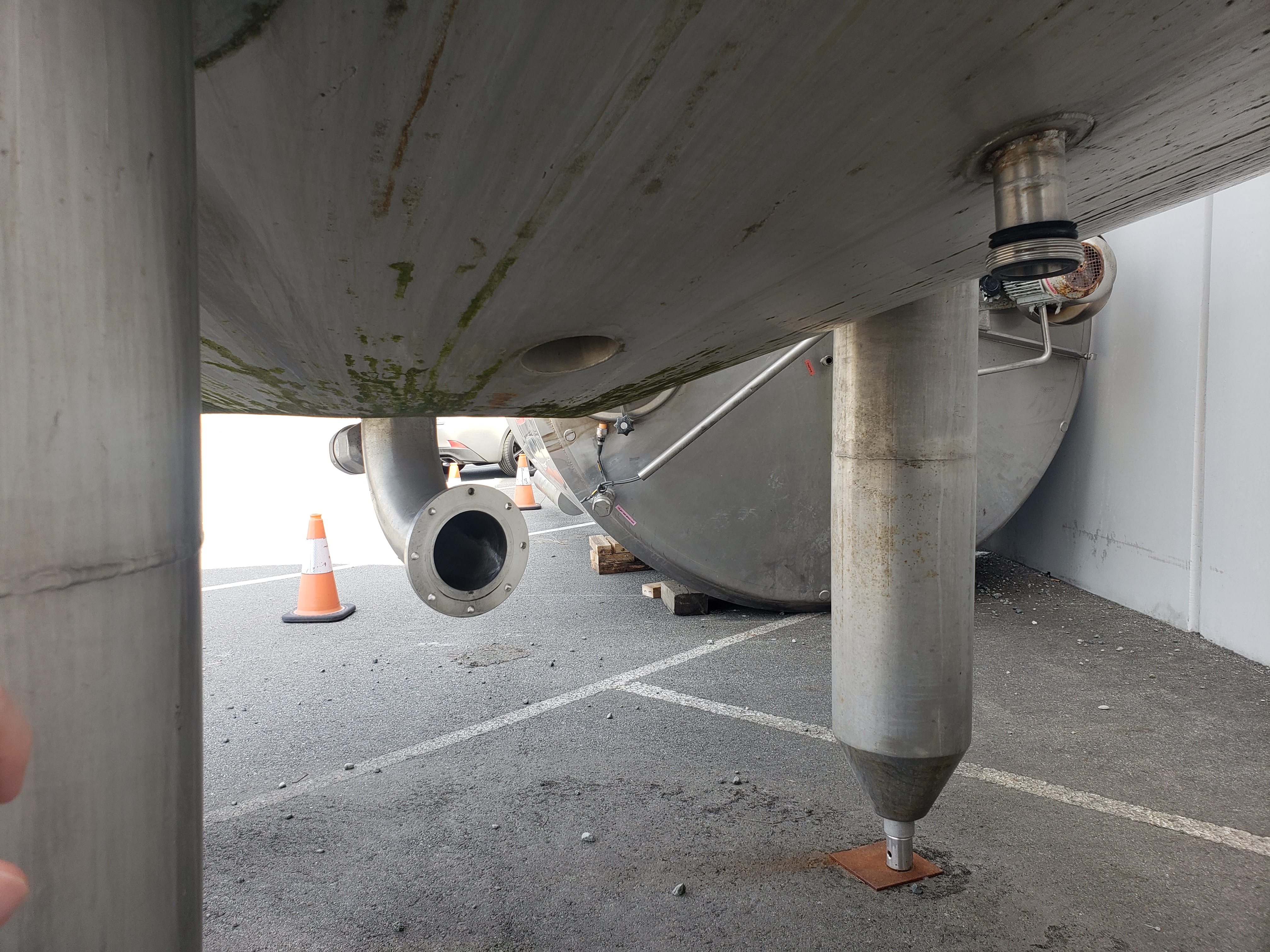 Used 12,000L SS Jacketed Tanks with Agitation