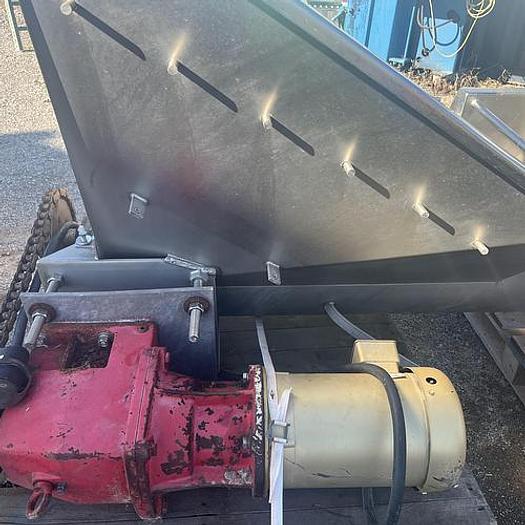 Used Auger Conveyor - Stainless Steel