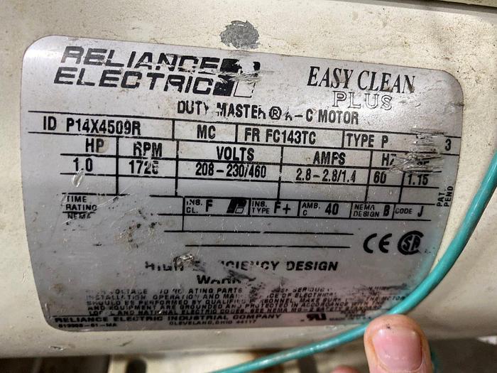 Used Jacketed Positive Displacement Pump