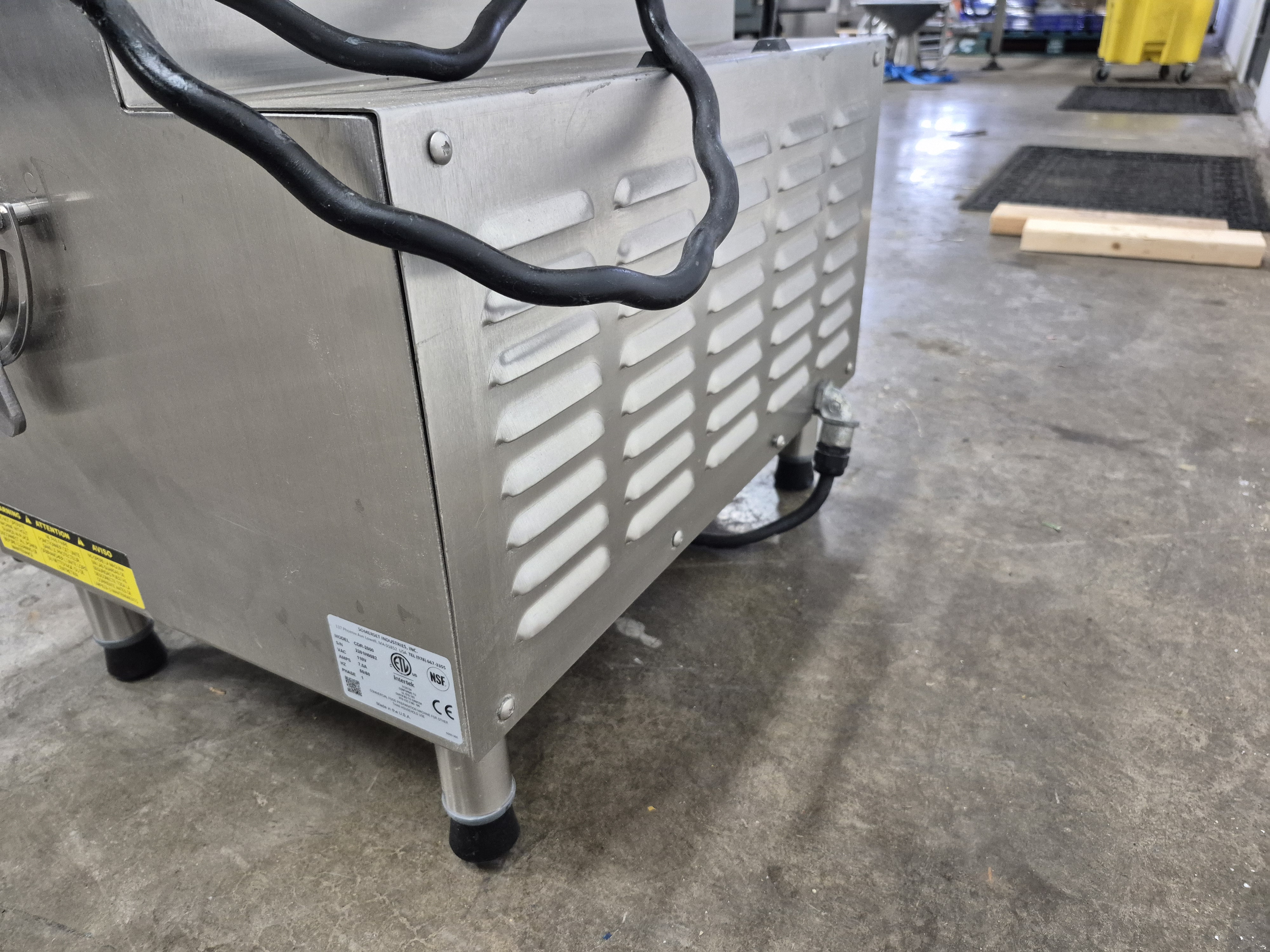 Used Somerset CDR-2000 Double Pass Dough Sheeter