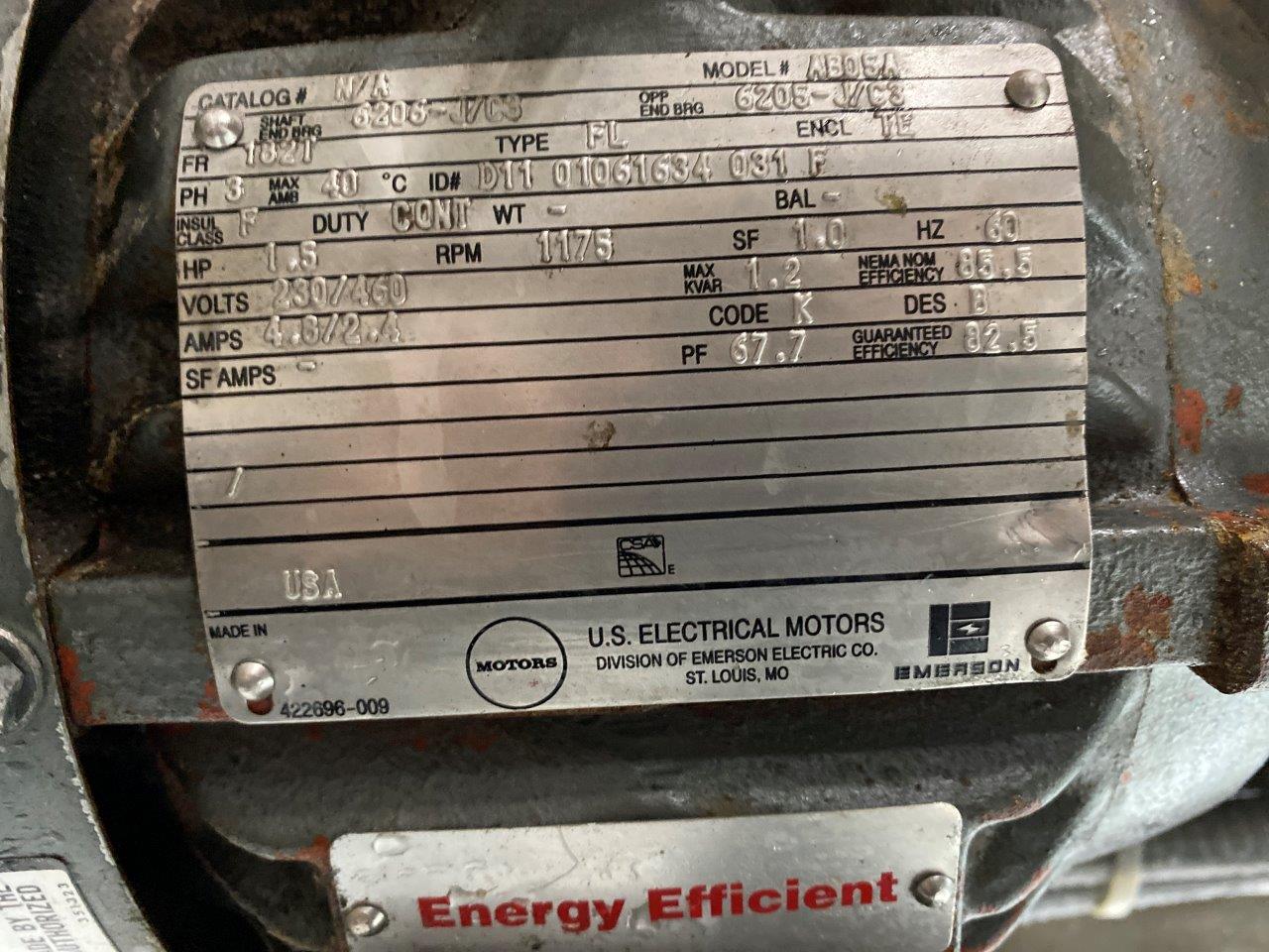 Used Great Western 611/5 In-line Tru-Balance Sifter