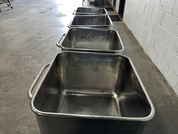 Used Stainless Steel Meat Buggies