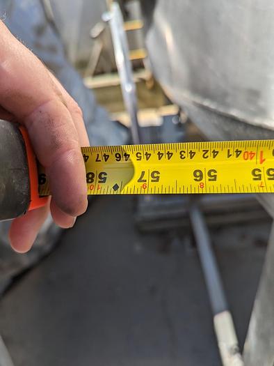 Used 1600L Cone-Bottom Tank