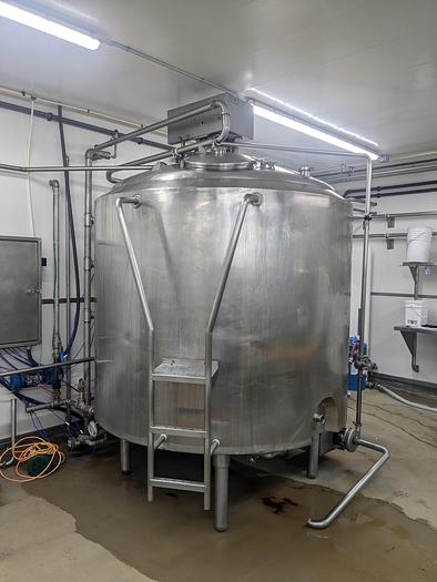 Used 1000 Gallon Creamery Storage Tank