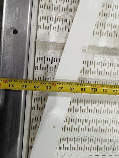 Used Incline Conveyor with Modular Belt