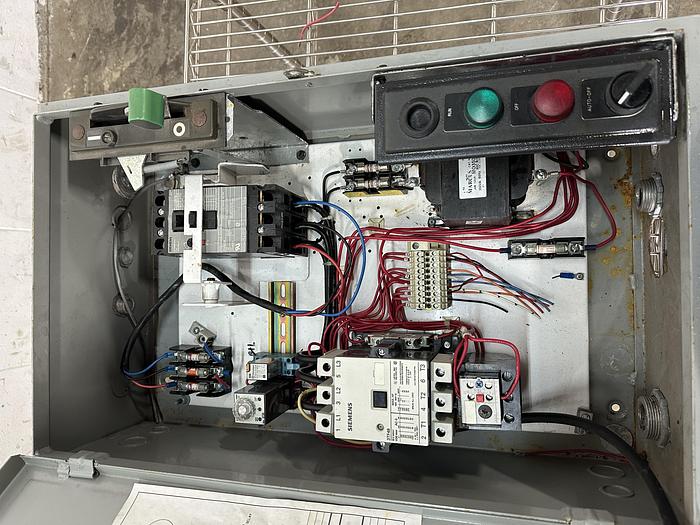 Used Siemens Series II Magnetic Starter Type FVNR
