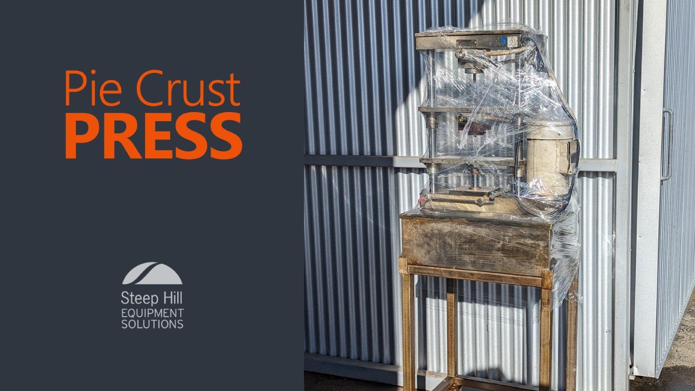 Used Comtec 2200 Pie Crust Press for Sale at Steep Hill Equipment Solutions