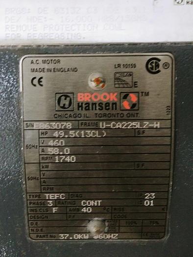 Used Brook Hansen 49.5 HP AC Motor