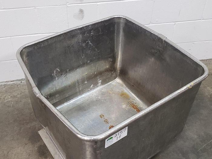 Used Stainless Steel 200L Meat Buggy