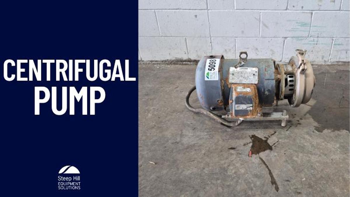 Used Waukesha 2065LV Sanitary Centrifugal Pump