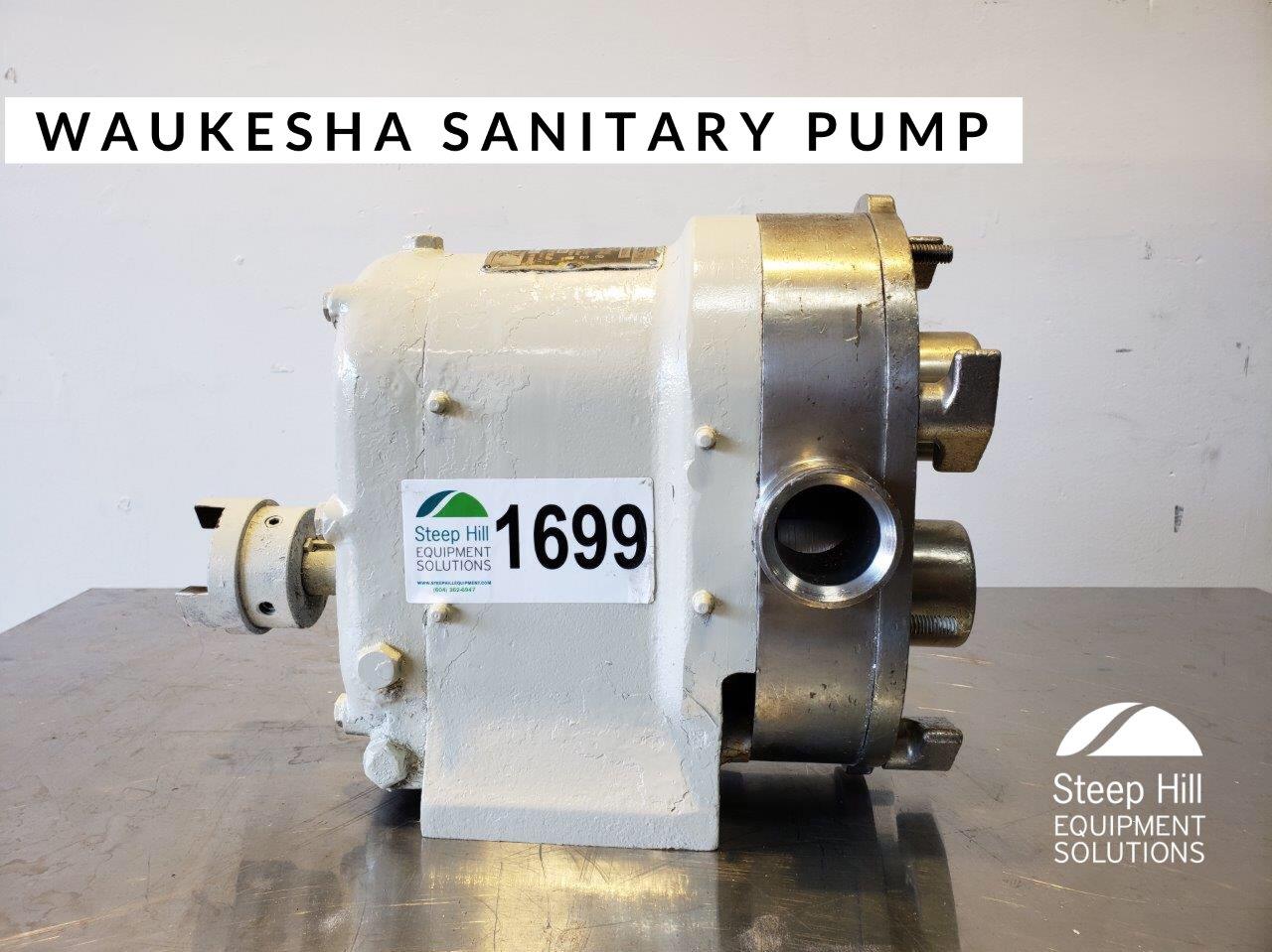 Used Waukesha Model 25 PD Pump