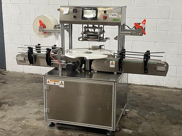Used Rotary Bucket Foil Lid Sealer