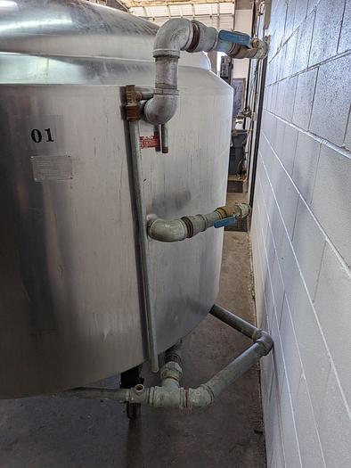 Used Crepaco 600 Gallon Processing Tank