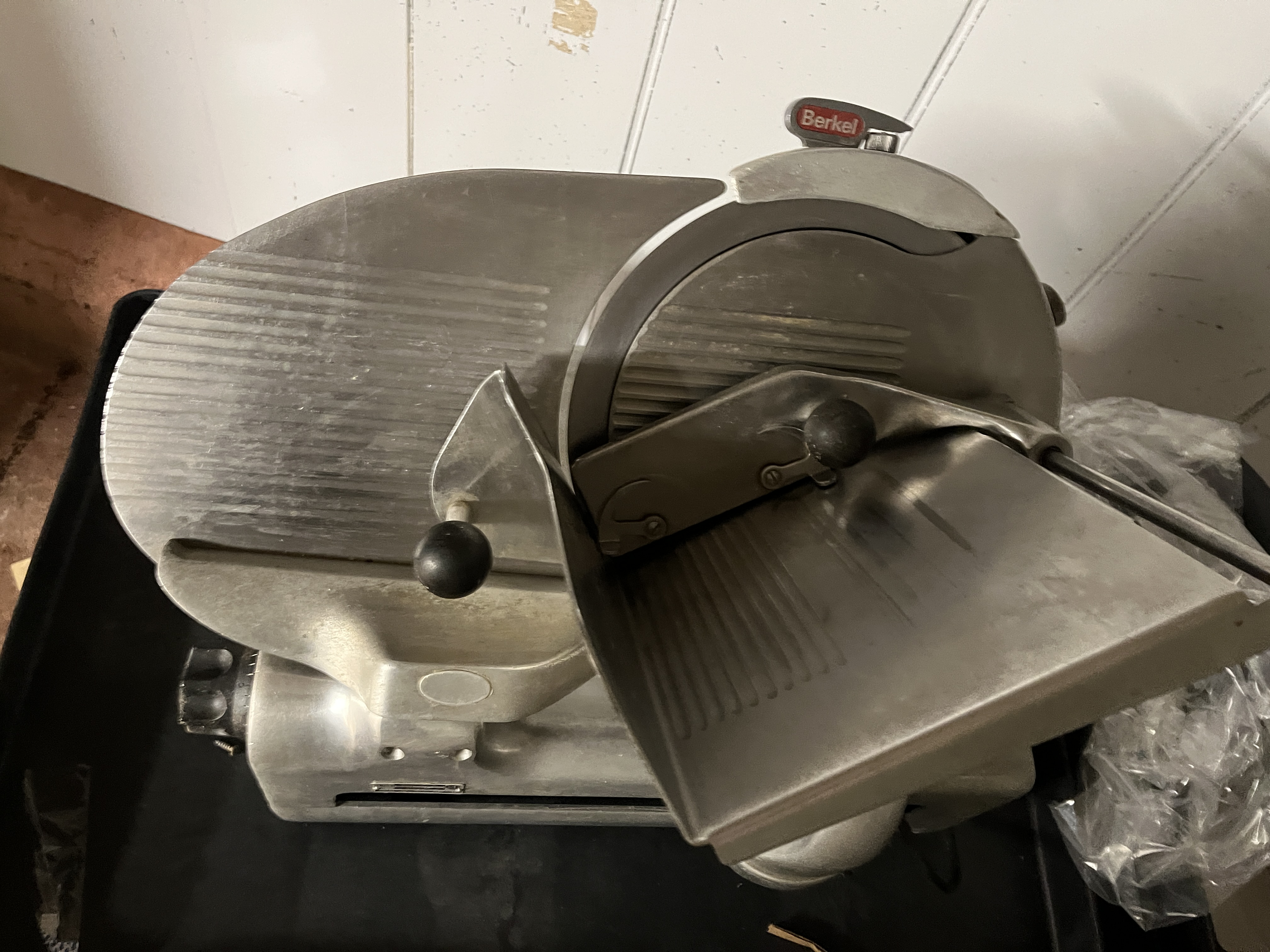 Used Berkel Gravity Feed Meat Slicer