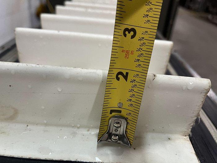 Used Viking 18' Long Cleated Conveyor