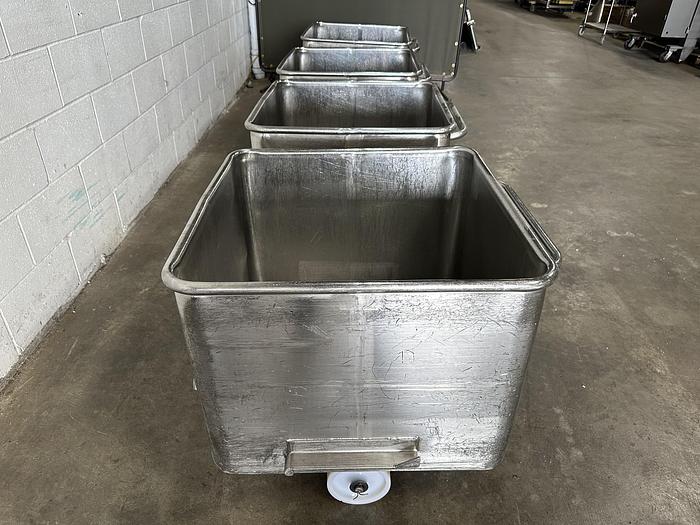Used Stainless Steel Meat Buggies