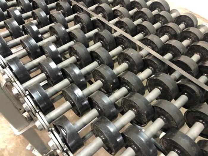 Used NestaFlex 226 Flexible Expandable Skate Wheel Conveyor