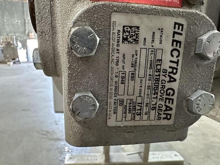 Used Weigh Right HC-10 Container Indexing Conveyor