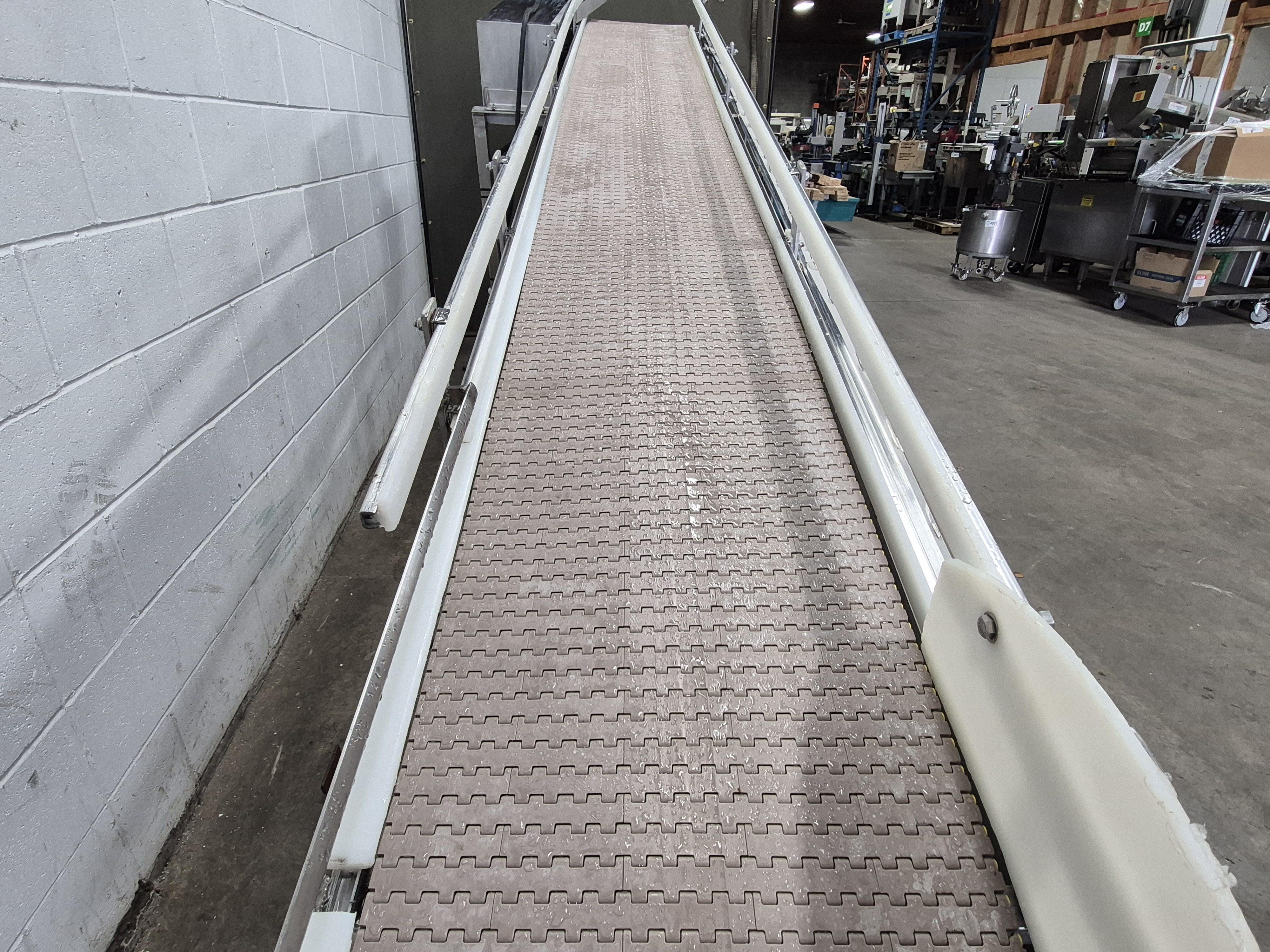 Used 13.5" Incline Modular Conveyor