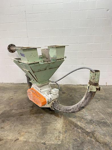 Used Nishimura Divide Hopper with Kice Airlock