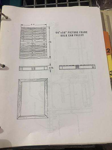 Used Wyard-Simplimatic BDA-3200 Bulk Can Depalletizer