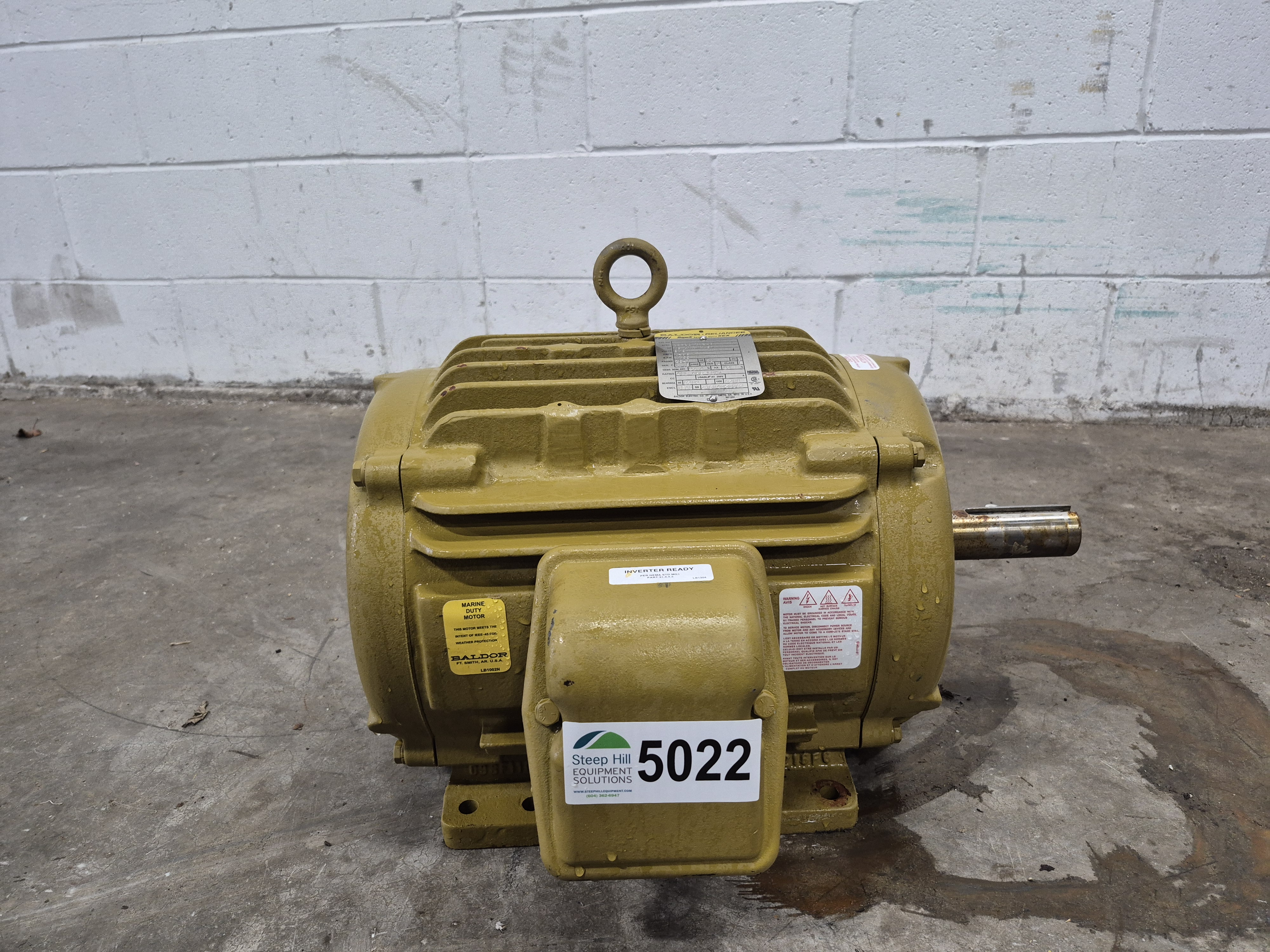 Used Baldor-Reliance Super-E Sever Duty XEX Electric Motor