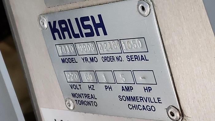 Used Kalish Kalisort 60 Bulk Bottle Unscrambler & Cleaner