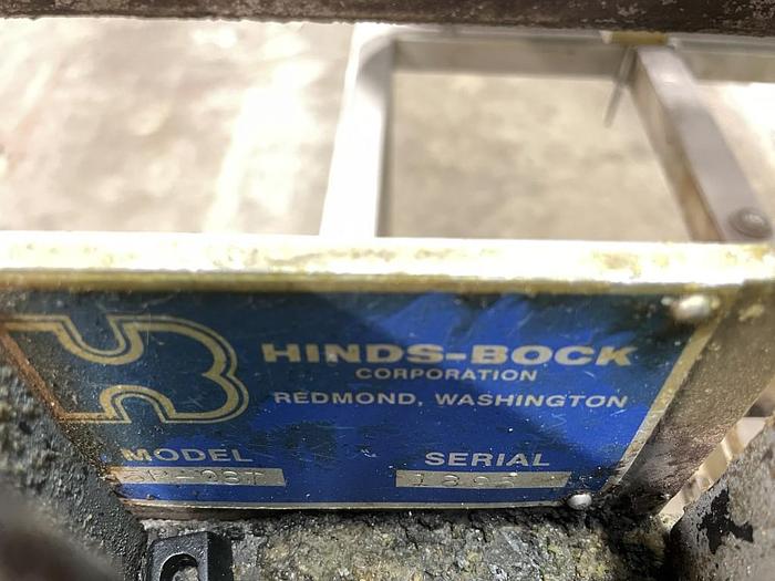 Used Hinds-Bock 5P-08T Muffin Depositor