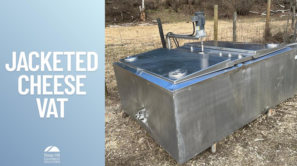 Used 2000L Jacketed Cheese Vat
