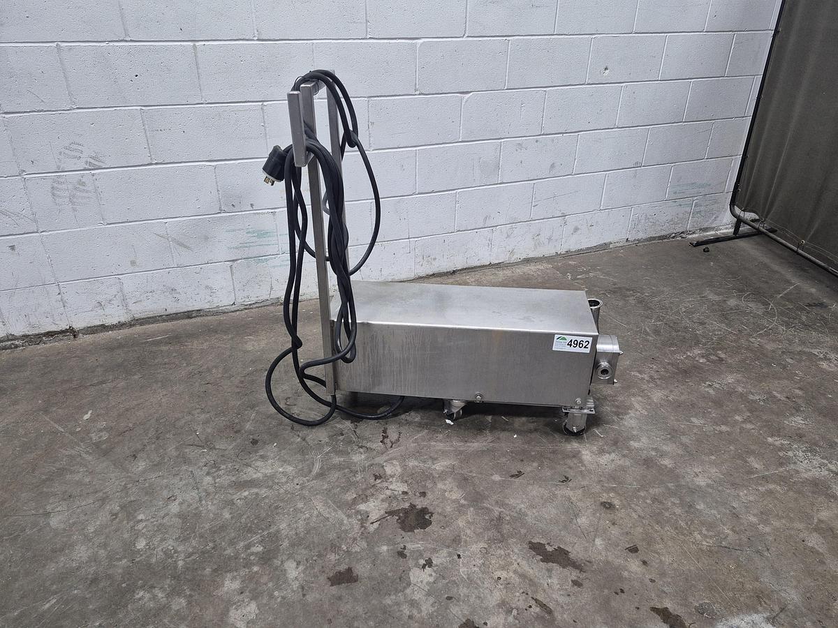 Used 1 HP SS PD Pump with Cart