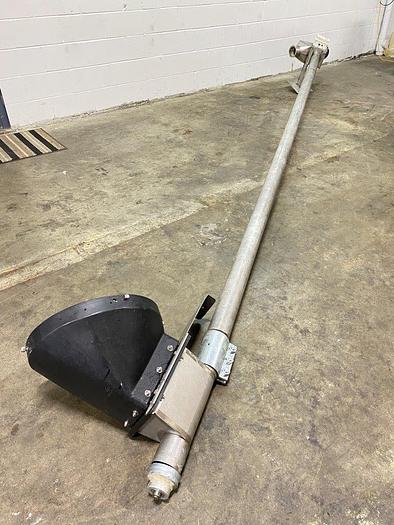 Used 15'L Auger Conveyor