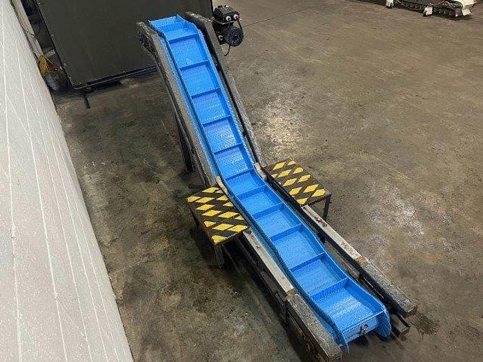 Used 3.5' High Gooseneck Conveyor