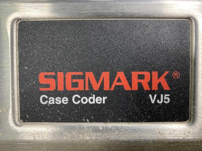 Used Videojet Sigmark Case Coder Ink System