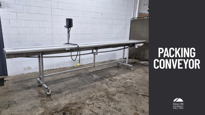 Used 15 Feet Packing Conveyor