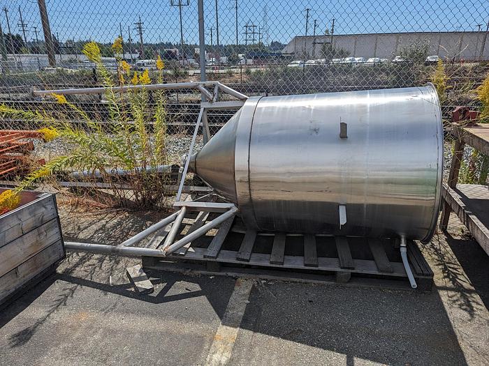 Used Cone-Bottom Soaking Tank