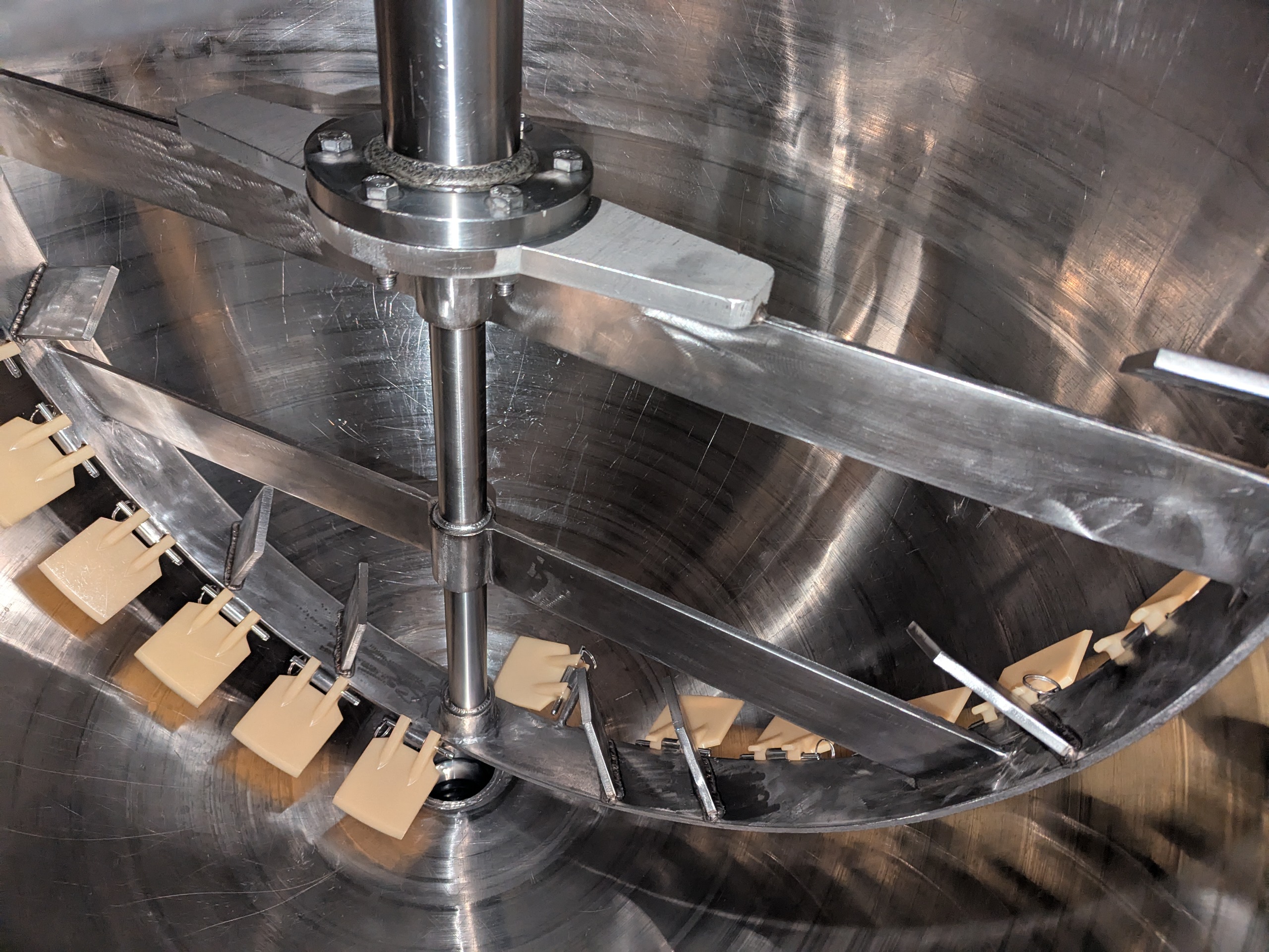 Used Lee 200 Gallon Kettle with Scrape Agitation