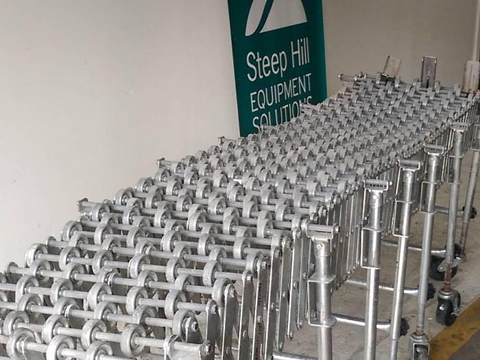 Used 23' Expandable Roller Conveyor