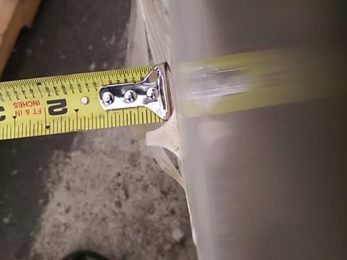 Used White 30” Plastic Modular Conveyor Belt