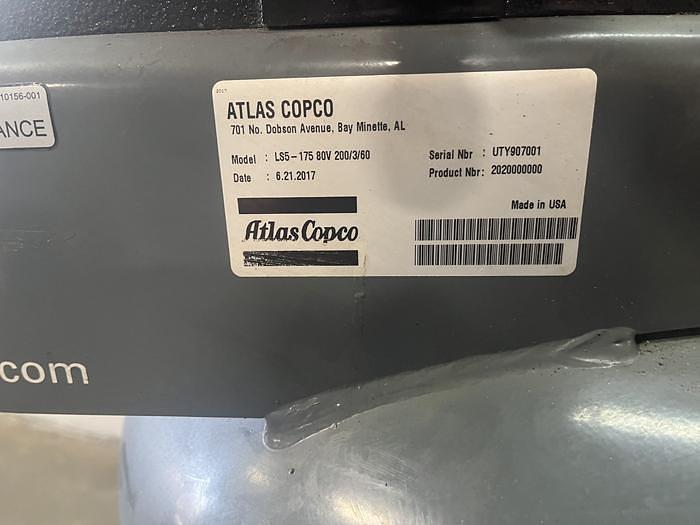 Used Atlas Copco LS5 Air Compressor
