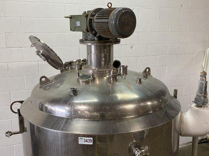 Used 600 Gallon Jacketed Mix Tank