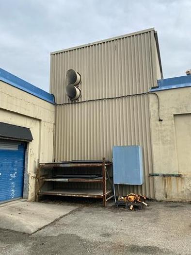 Used Grain Unloading Station