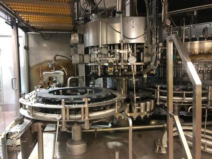Used Krones Mecafill VKPV 120 Valve Bottle Filler