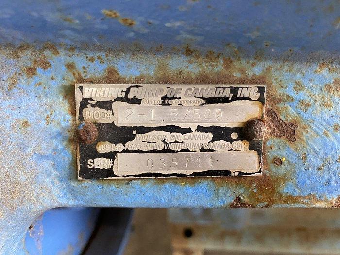 Used Viking 2-1.5/540 Centrifugal Pump