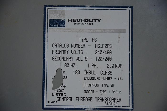 Used Shielded 2KVA Transformer