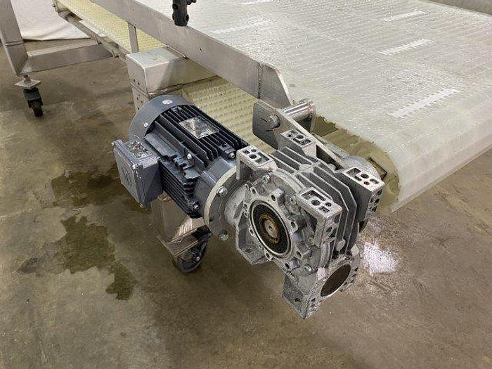 Used 9.5'L Modular Belt Conveyor