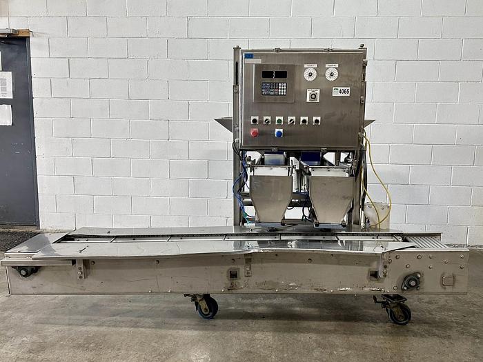 Used Lakewood SP250 Dual-Lane Box Filler